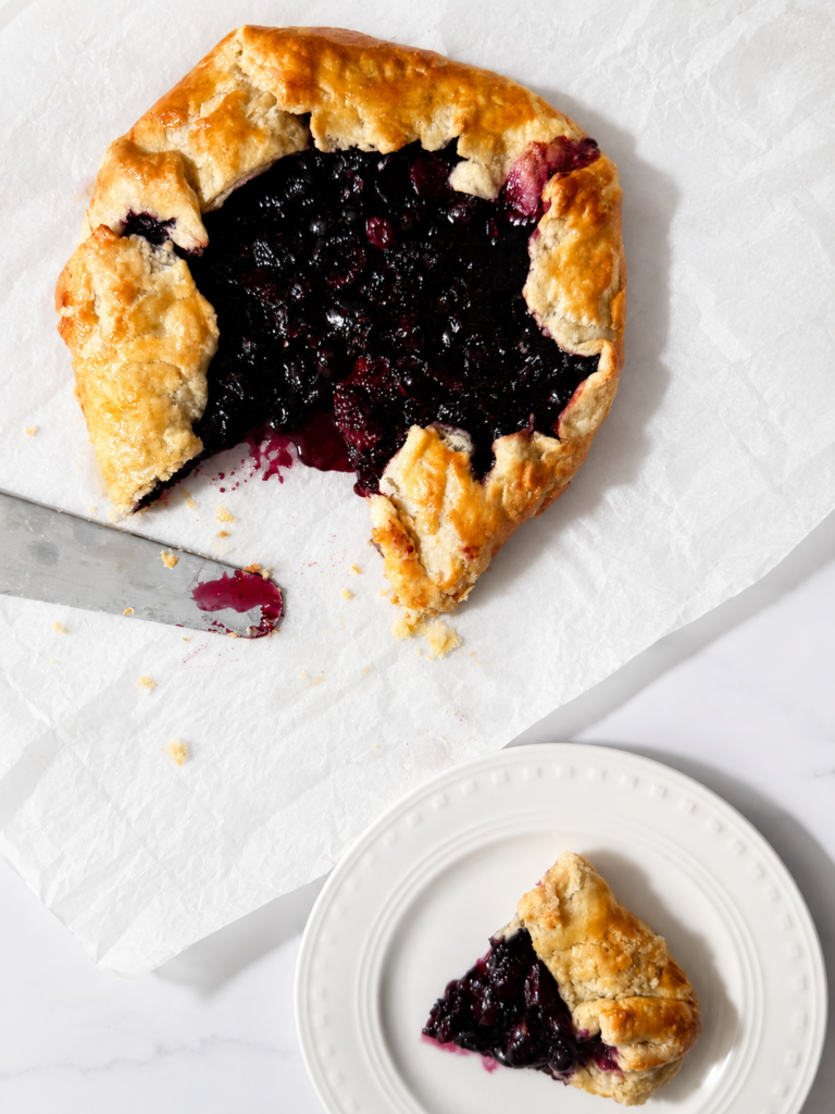 Rustic Cherry Berry Galette